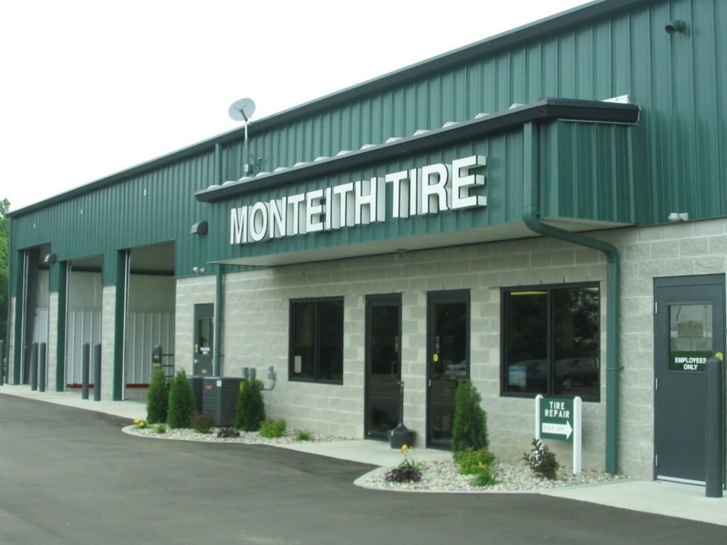 Monteith Tire DJ Construction